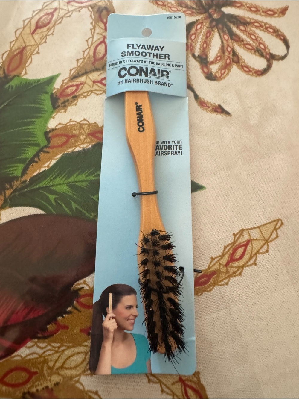 Flyaway Smoother Styling Hairbrush - Brown